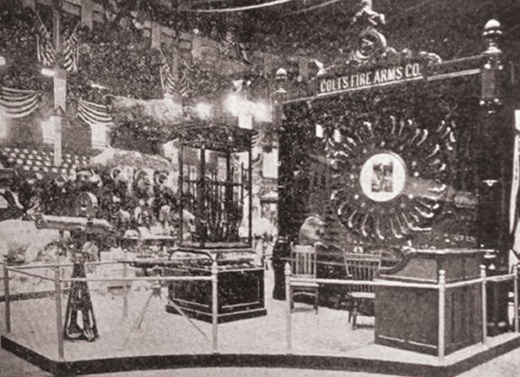 The Colt exhibit was not particularly hands-on.